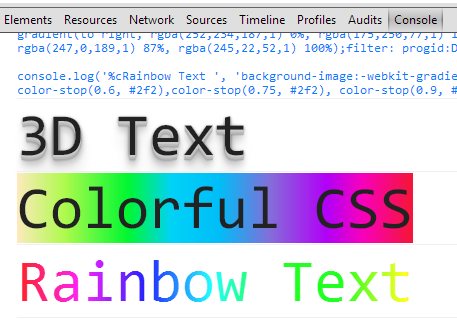 Chrome 控制台新玩法-console显示图片以及为文字加样式 前端 小知识 小技巧 第1张 Chrome 控制台新玩法-console显示图片以及为文字加样式 前端 小知识 小技巧 第1张